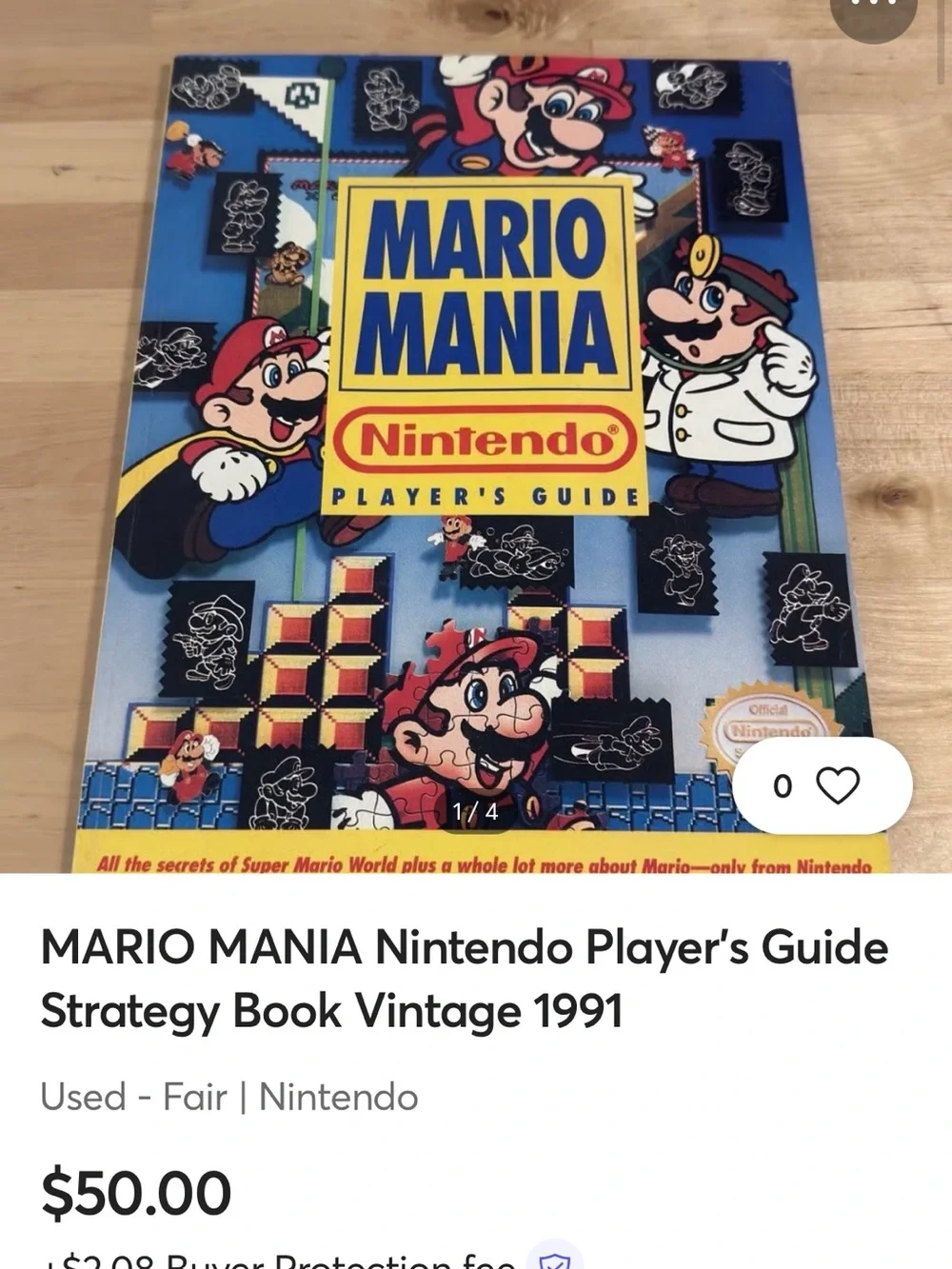 Nintendo Mario Mania Player's Guide 1991